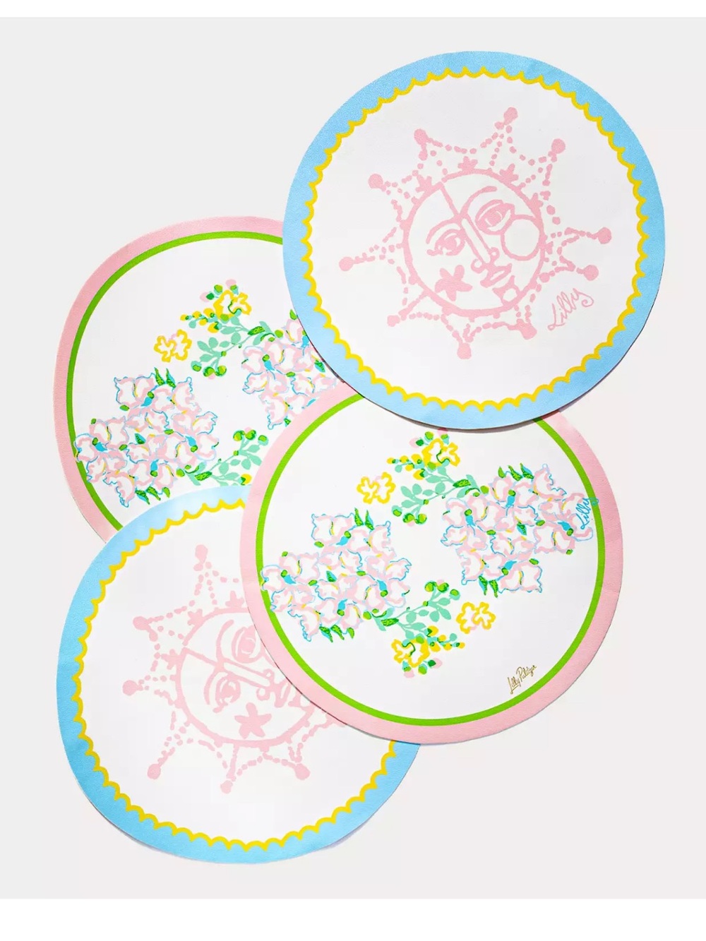 Lilly Pulitzer Wipeable Placemats